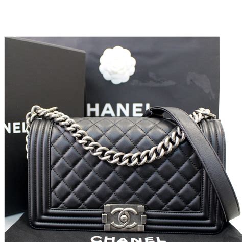 chanel le boy leather type|chanel bag fashion.